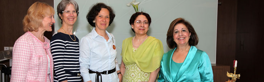 Crown Princess Katherine at a charity of the International Women’s Club