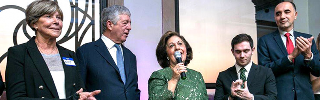Crown Prince and Crown Princess at the Lifeline Chicago Charity event in aid of equipment for hearts