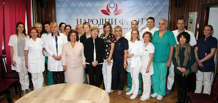 Crown Princess Katherine delivers valuable donations to GOC “Narodni Front” in Belgrade