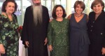 Njeno Kraljevsko Visočanstvo Princeza Katarina sa ocem Justinom i članovima odbora manastira Sveta Katarina