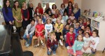 Princess Katherine and daugther Alison in a visit to Chartwell International School