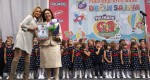 Crown Princess Katherine at the opening of the Kids’ Fair in Belgrade
