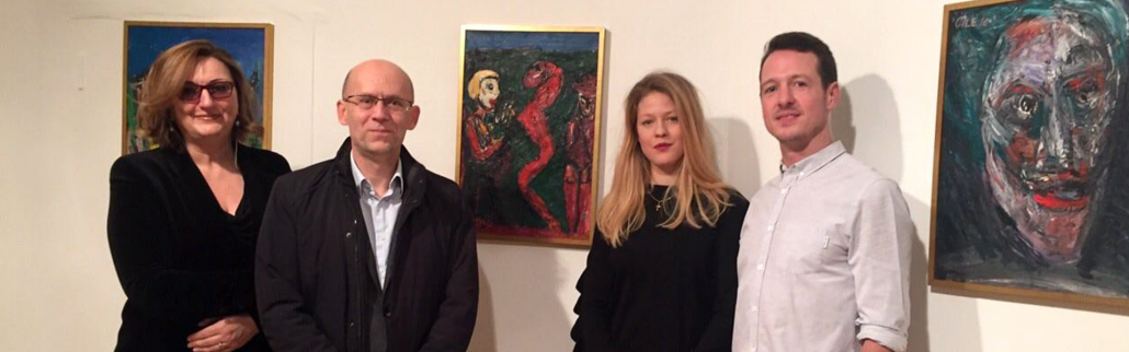 AHEAD OF HUMANITARIAN AUCTION FOR HELPING CHILDREN WITH DISABILITIES: EXHIBITION OF CILE MARINKOVIC’S PAINTINGS