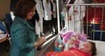 HRH Crown Princess Katherine in the visit to the Clinical Center Banja Luka