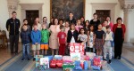 HRH Crown Princess Katherine with the Children from Belgrade international schools 