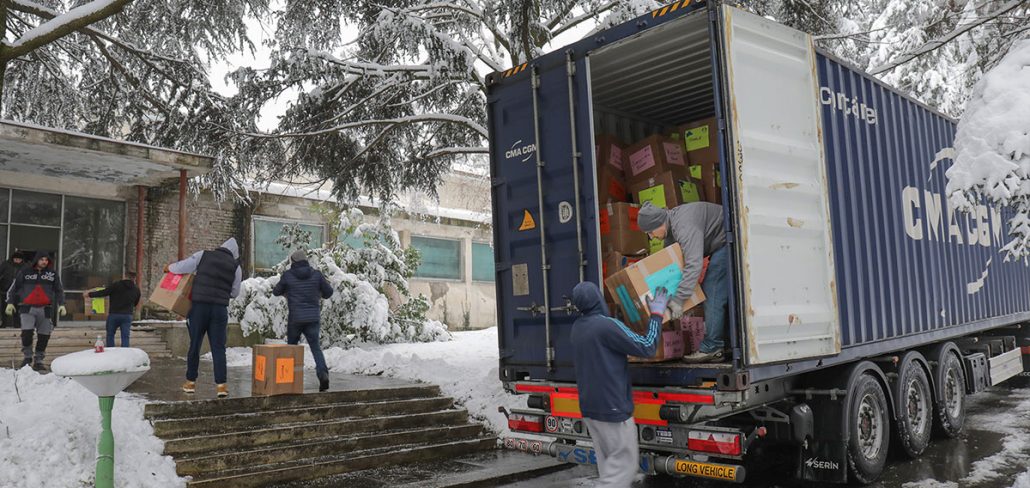 IN TIME FOR CHRISTMAS, LIFELINE OF CHICAGO SHIPS TO SERBIA'S MOST VULNERABLE