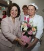 HRH Princess Katherine delivered presents to the users of the Gerontology Center in Belgrade