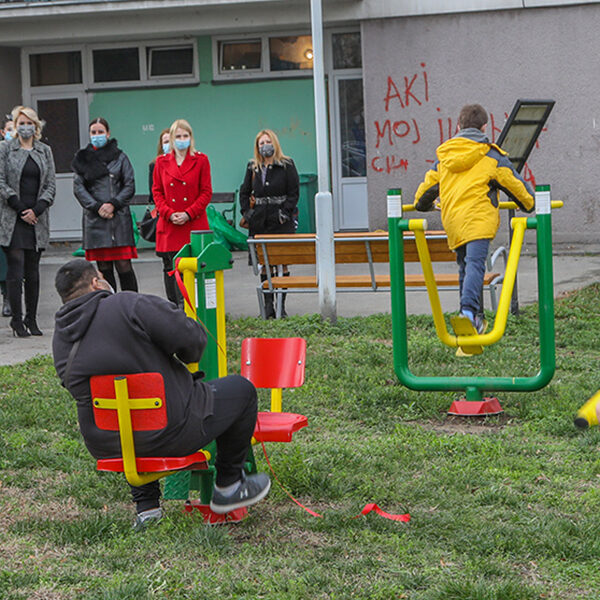PRINCESS KATHERINE FOUNDATION PROVIDED NEW PLAYGROUND FOR DRINKA PAVLOVIC HOME FOR CHILDREN WITHOUT PARENTAL CARE
