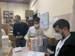 Donation for Covid Hospital in Kragujevac