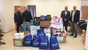 Members of Kingdom of Serbia Association delivers aid to Serbian families in Kosovo and Metohija