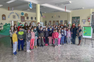 Donation to Zivko Tomic Elementary School in Donja Satornja, Topola