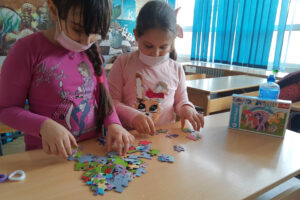 Donation to the Elementary school Vuk Karadzic