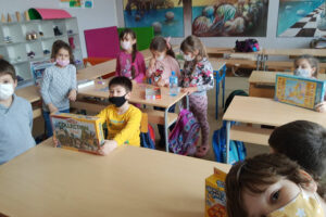 Donation to the Elementary school Vuk Karadzic