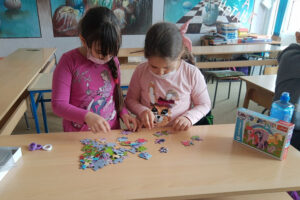 Donation to the Elementary school Vuk Karadzic