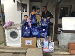 Donation for family in Vitina