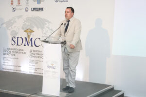 Director of Serbian Medical Chamber dr. Milan Dinic