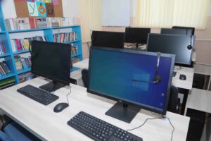 A new computer room in Drinka Pavlovic Orphanage