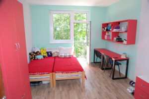 Completely renovated and equipped room in the children's home "Drinka Pavlović"