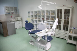 A new dental chair and equipment of Topola's Health Center