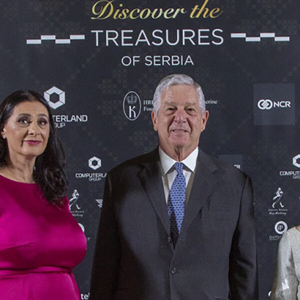 TRH CROWN PRINCE ALEXANDER AND CROWN PRINCESS KATHERINE HOST BELHOSPICE CHARITY DINNER AT THE WHITE PALACE
