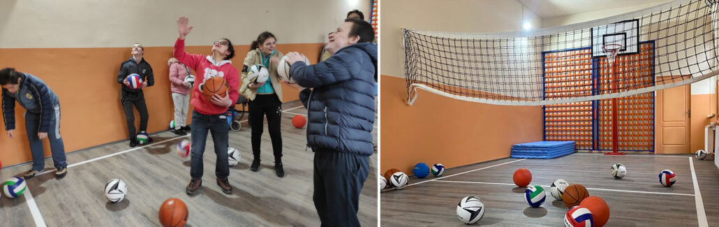 CROWN PRINCESS KATHERINE HELPS RECONSTRUCTION OF CHILDREN’S HOME GYM IN SERBIA