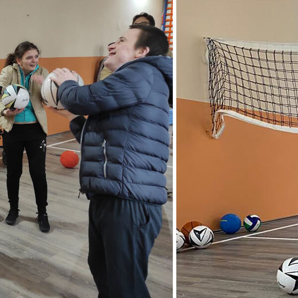 CROWN PRINCESS KATHERINE HELPS RECONSTRUCTION OF CHILDREN’S HOME GYM IN SERBIA