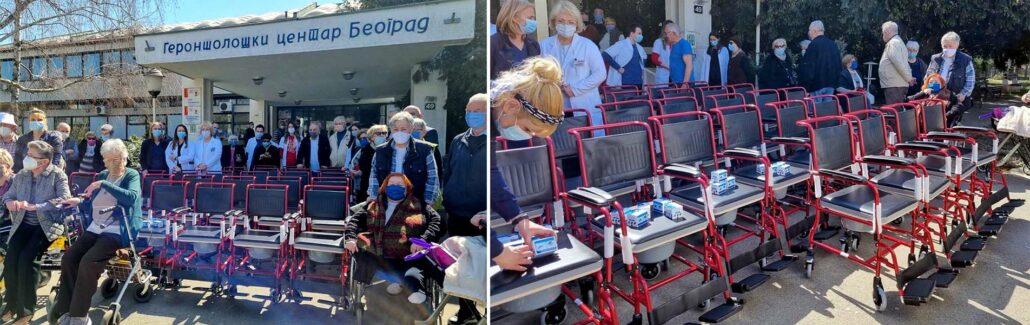 LIFELINE CANADA AND CROWN PRINCESS KATHERINE HELP SERBIAN GERONTOLOGY CENTER