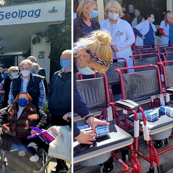 LIFELINE CANADA AND CROWN PRINCESS KATHERINE HELP SERBIAN GERONTOLOGY CENTER