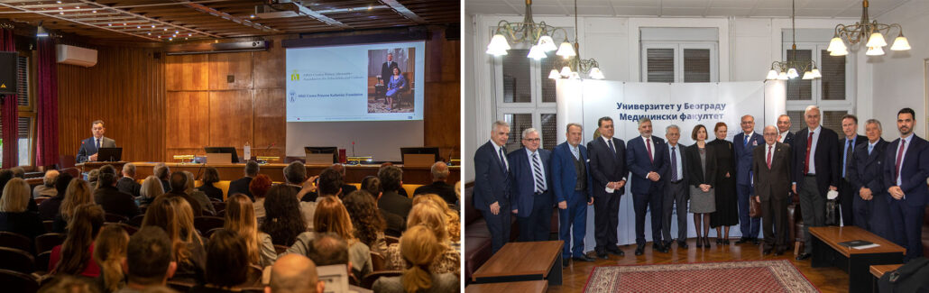 CROWN PRINCE AND CROWN PRINCESS PATRONS OF “HIPPOCRATIC VALUES AND MEDICINE” SYMPOSIUM