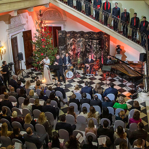 CHARITY CHRISTMAS RECEPTION AND CAROLS FROM THE WHITE PALACE