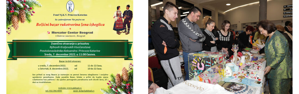 OFFICIAL OPENING OF REFUGEE WOMEN’S HANDICRAFTS CHRISTMAS BAZAAR