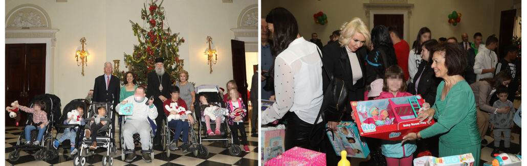 ROYAL FAMILY’S CHRISTMAS RECEPTION REJOICE MORE THAN 1,000 CHILDREN