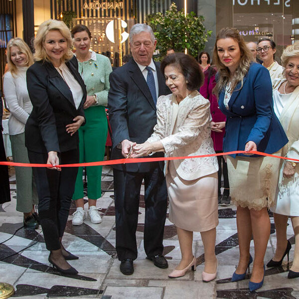 ROYAL COUPLE OF SERBIA OPEN CHARITY EASTER BAZAAR IN BELGRADE