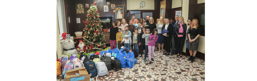 CROWN PRINCESS DELIVERS CHRISTMAS GIFTS TO CHILDREN WITHOUT PARENTAL CARE