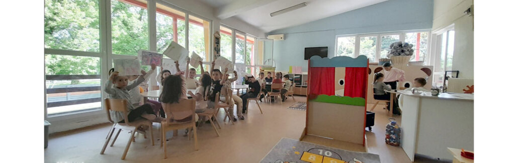 CROWN PRINCESS KATHERINE AND LIFELINE CHICAGO EQUIP CHILDREN'S ROOM AT PRESCHOOL IN KRALJEVO