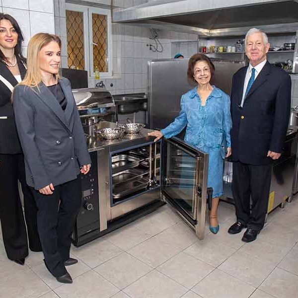 CROWN PRINCESS KATHERINE DELIVERS MUCH NEEDED HELP TO INSTITUTE FOR EDUCATION OF CHILDREN AND YOUTH