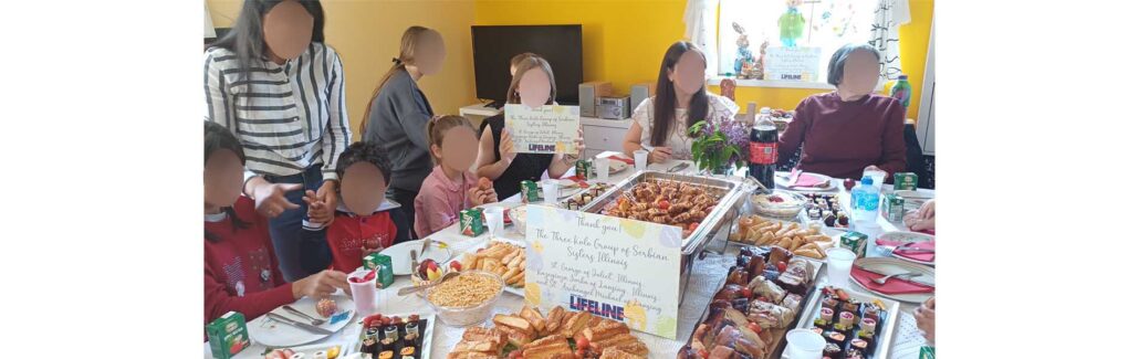 PRINCEZA KATARINA I LAJFLAJN ČIKAGO OBEZBEDILI VASKRŠNJE OBROKE ZA VIŠE OD 19 USTANOVA