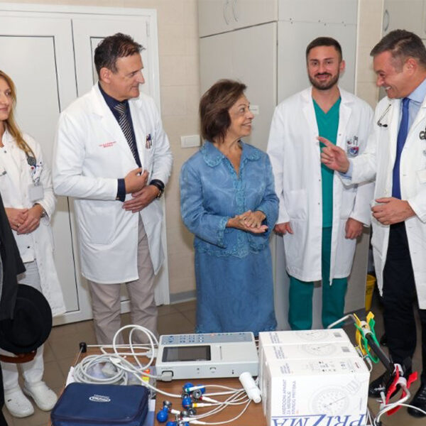 CROWN PRINCESS KATHERINE DONATES MEDICAL EQUIPMENT TO ZVEZDARA UNIVERSITY MEDICAL